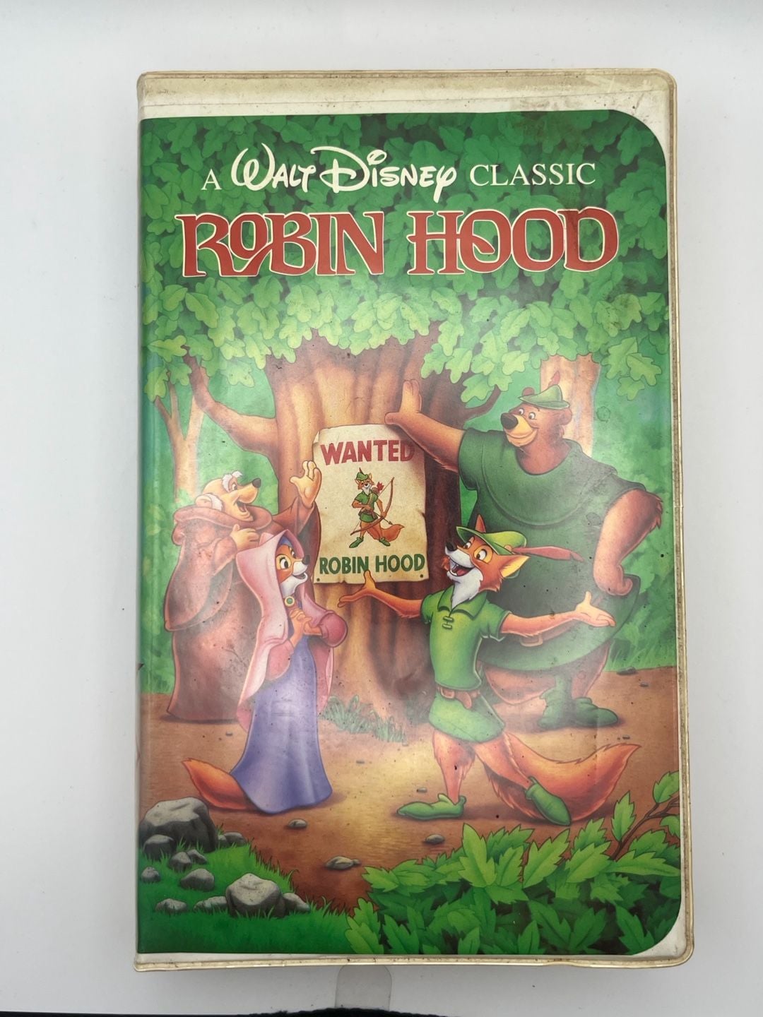 Walt Disney Robin Hood VHS vintage 1