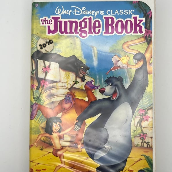Walt Disney The Jungle Book VHS Black Diamond
