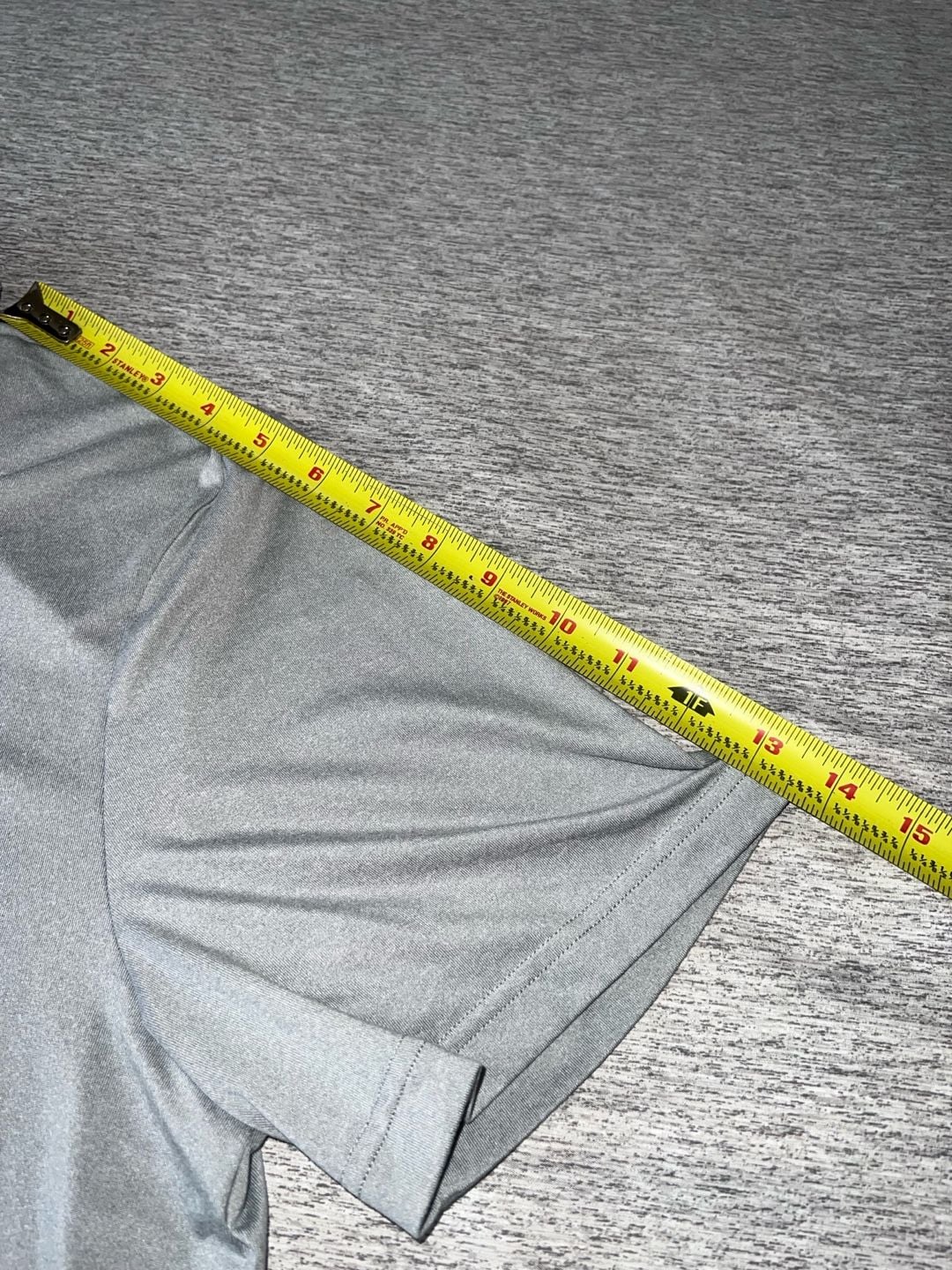 32 Degrees Cool Men’s Polo Shirt Size L Gray Heathered Short Sleeve 4