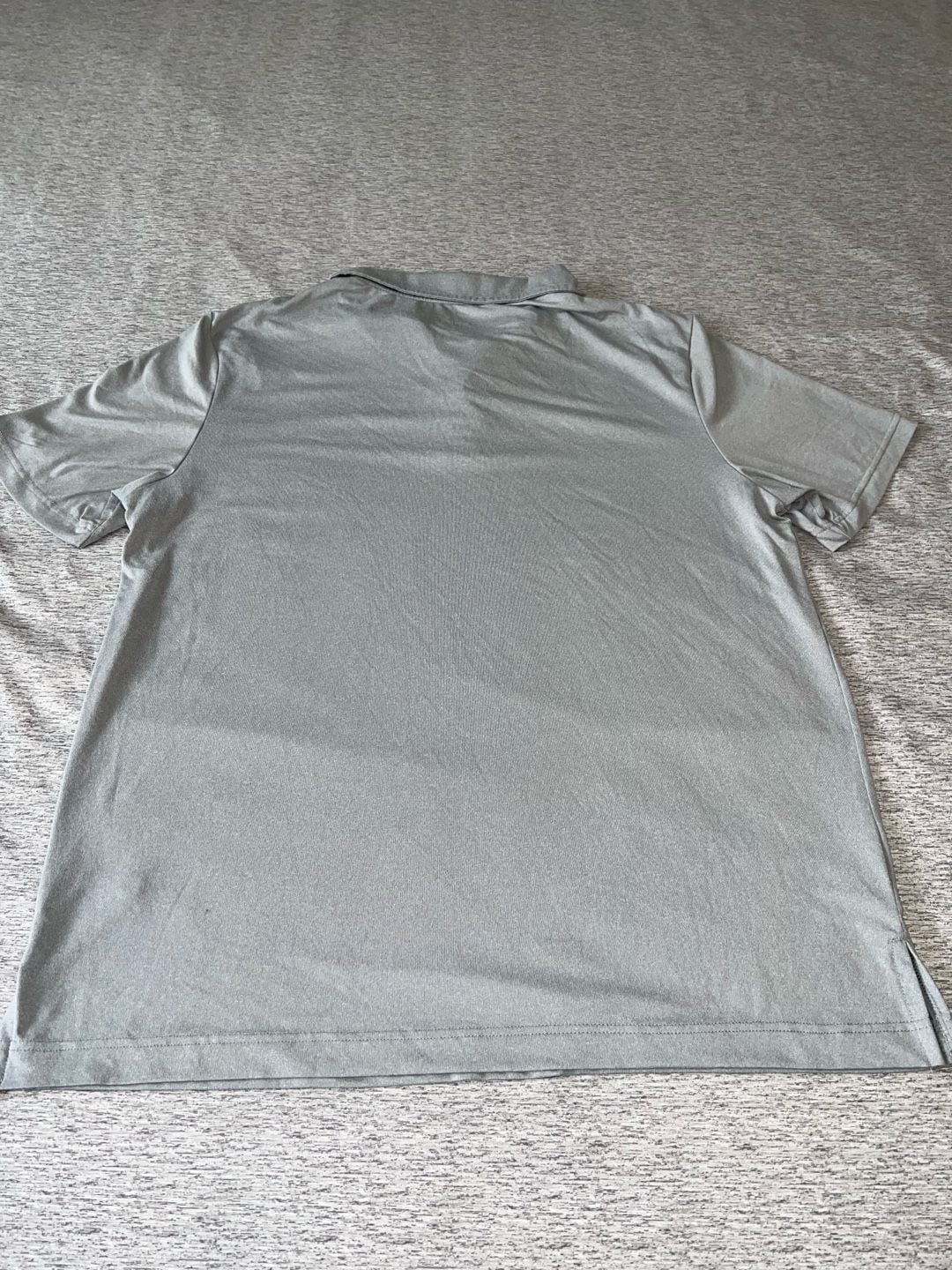 32 Degrees Cool Men’s Polo Shirt Size L Gray Heathered Short Sleeve 11