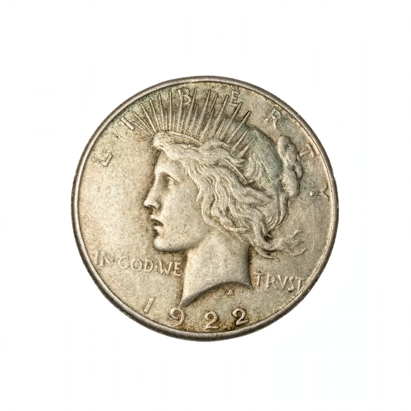 🔥 1922-D Peace Dollar -DENVER MINT-90% Silver Rare Denver Silver Dollar! 1