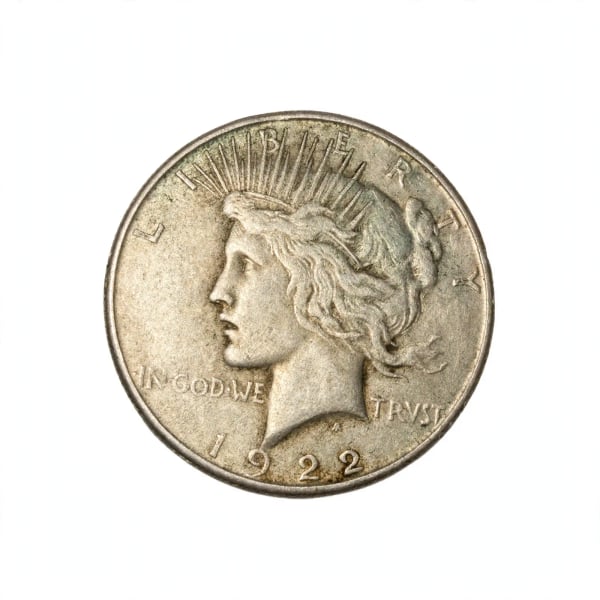 🔥 1922-D Peace Dollar -DENVER MINT-90% Silver Rare Denver Silver Dollar!