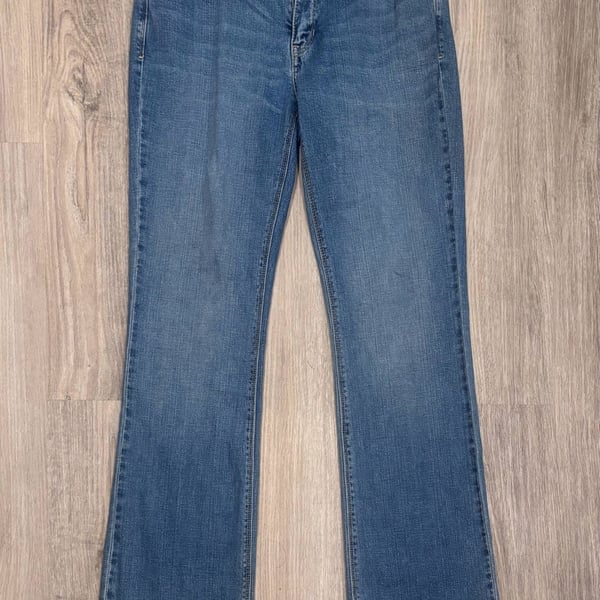 Levi's Perfect Waist Boot Cut 525 Jeans Size 10M Blue Denim