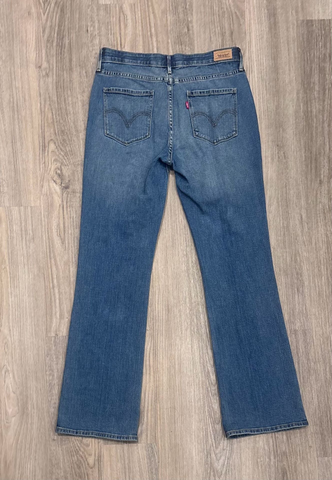 Levi's Perfect Waist Boot Cut 525 Jeans Size 10M Blue Denim 3