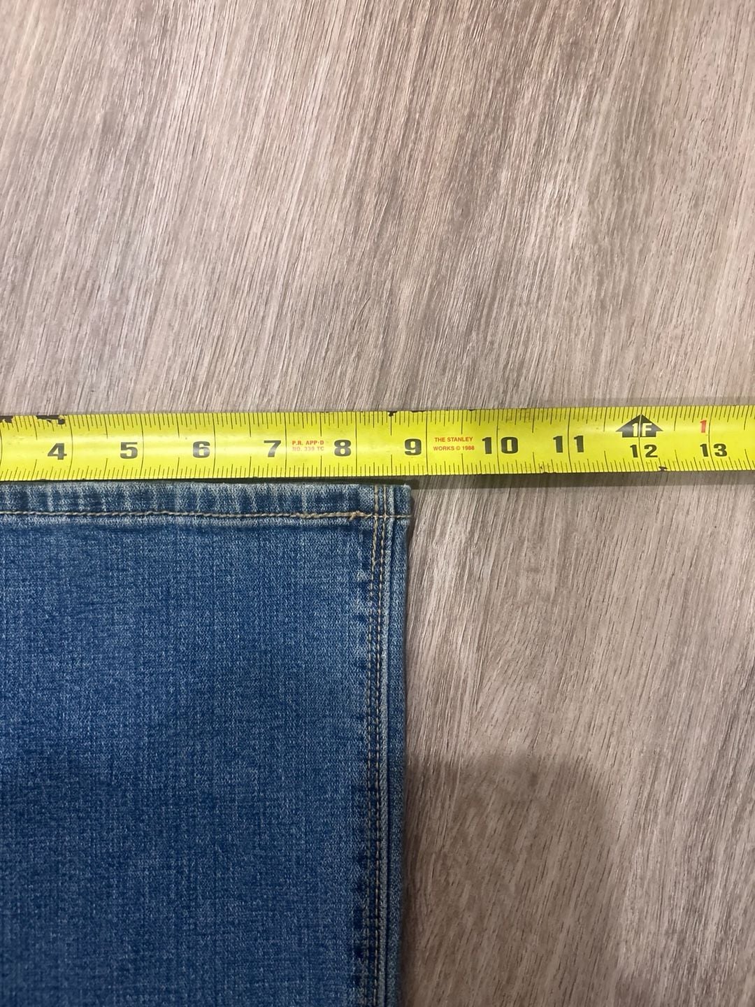 Levi's Perfect Waist Boot Cut 525 Jeans Size 10M Blue Denim 7
