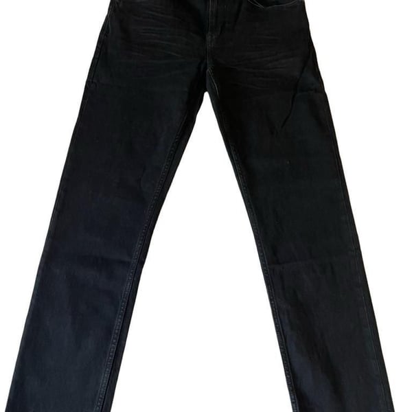 Kenneth Cole Athletic Fit Jeans Size 32x32 Black Denim