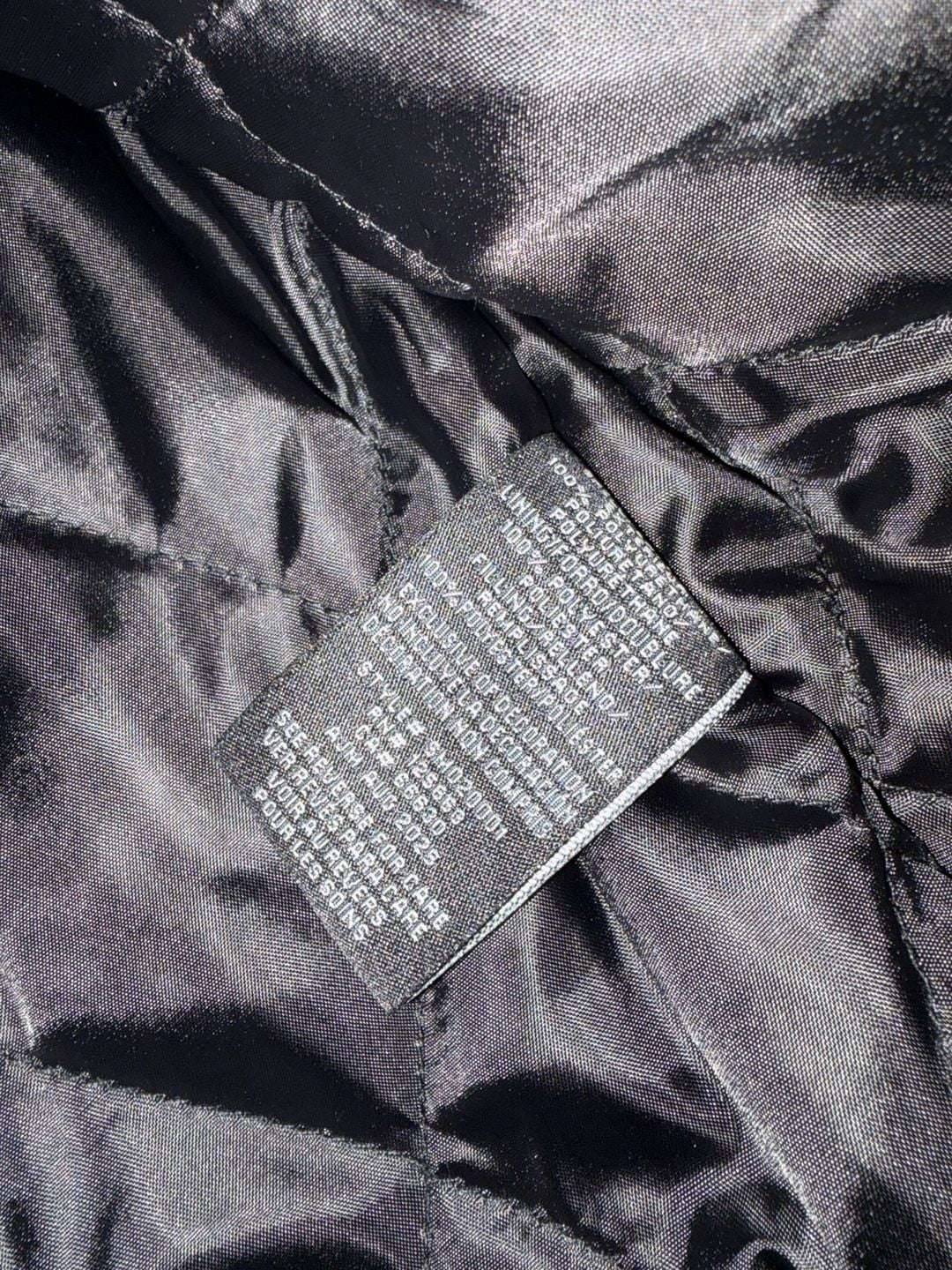 Southpole Sp-91 Faux Leather Bomber Jacket Size M Black 6