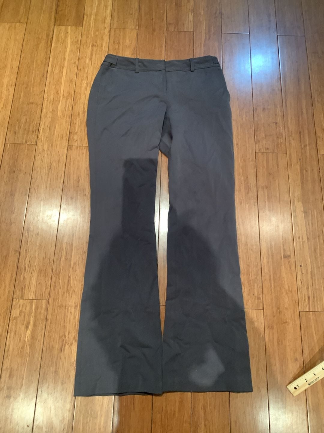 Express Columnist Pants Size 4R Grey Trouser Dress Pants 2