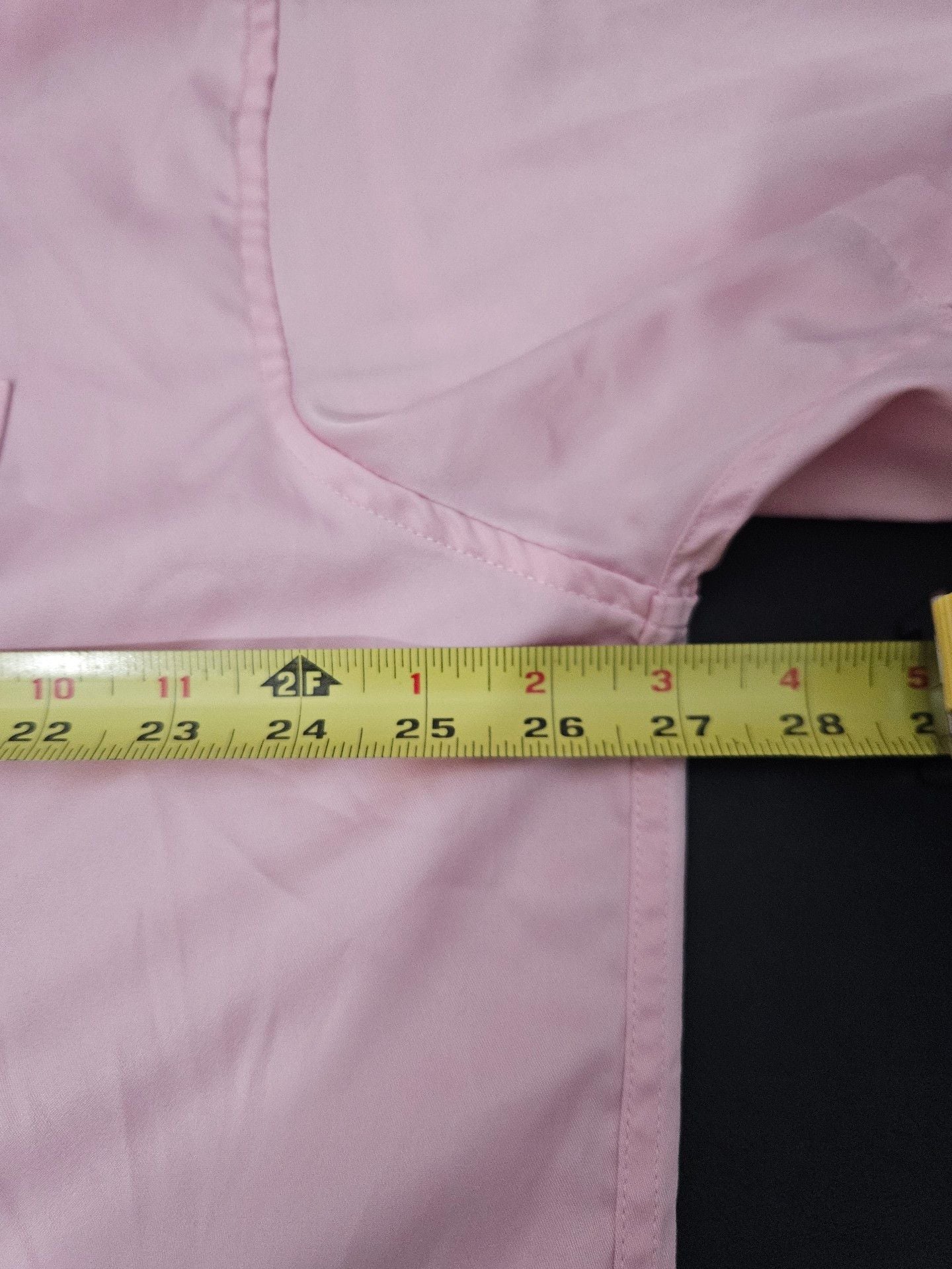 Flex Men's Luxury Collection Short Sleeve Button Up Shirt Pink 7
