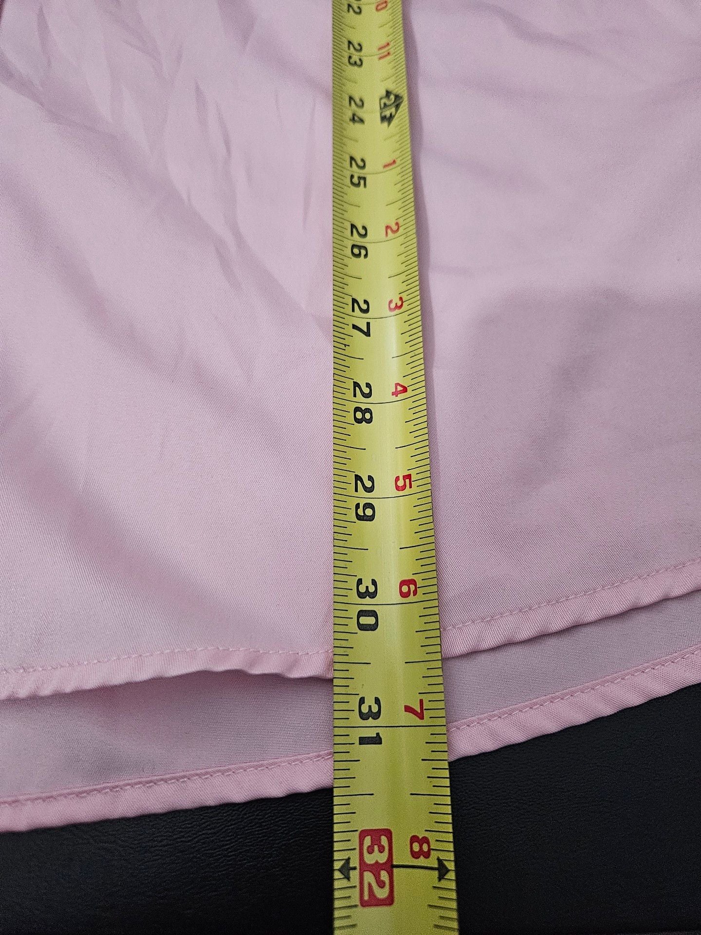 Flex Men's Luxury Collection Short Sleeve Button Up Shirt Pink 8