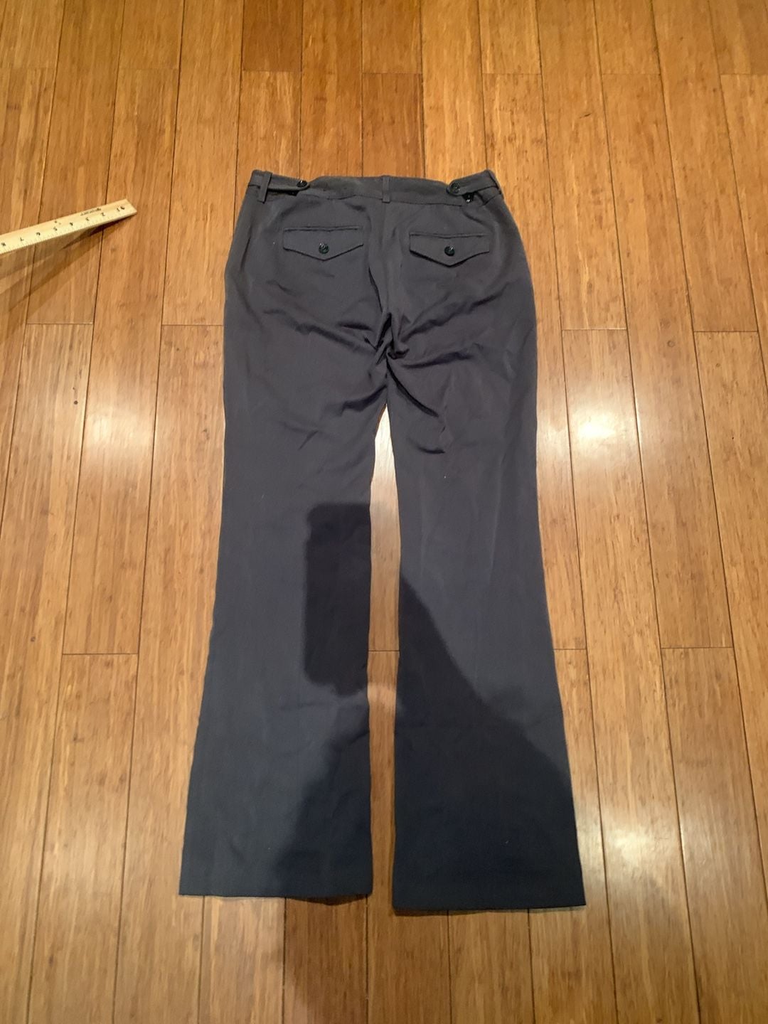 Express Columnist Pants Size 4R Grey Trouser Dress Pants 4