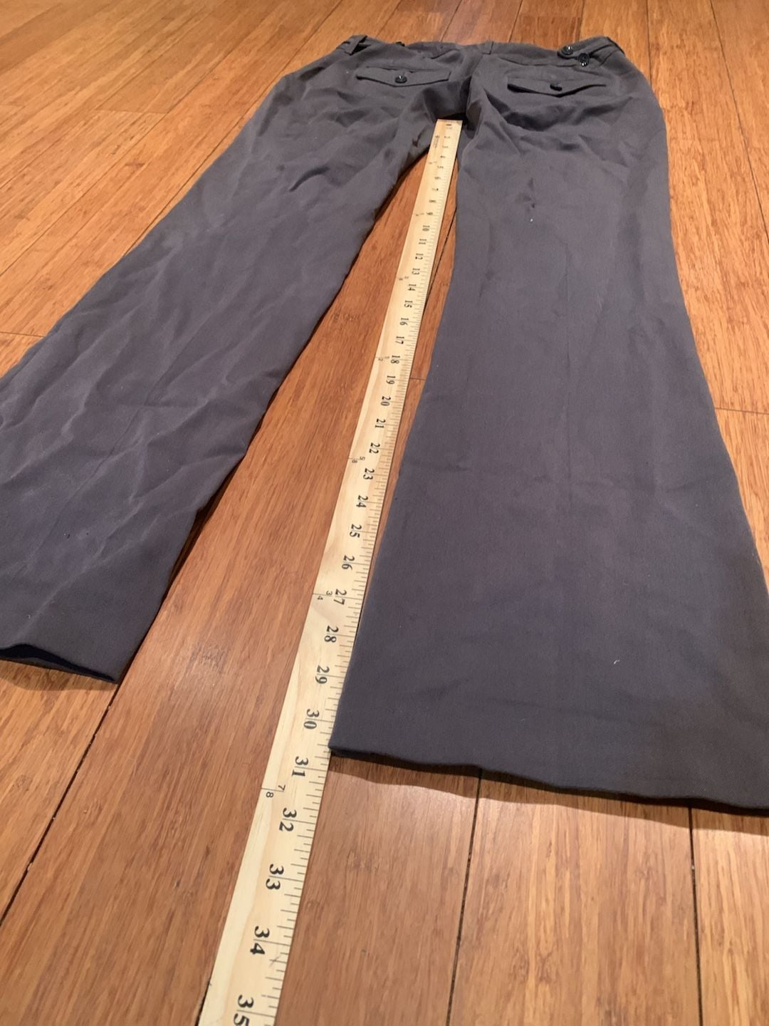 Express Columnist Pants Size 4R Grey Trouser Dress Pants 5