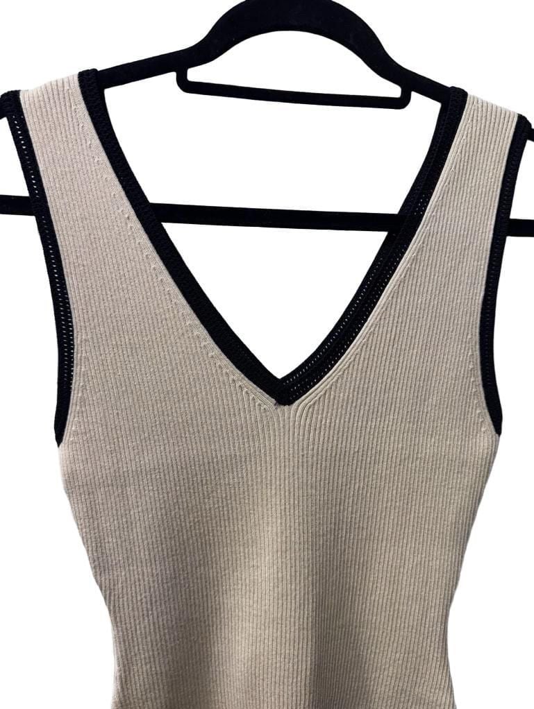 Caroline Constas Cream Bodysuit 5