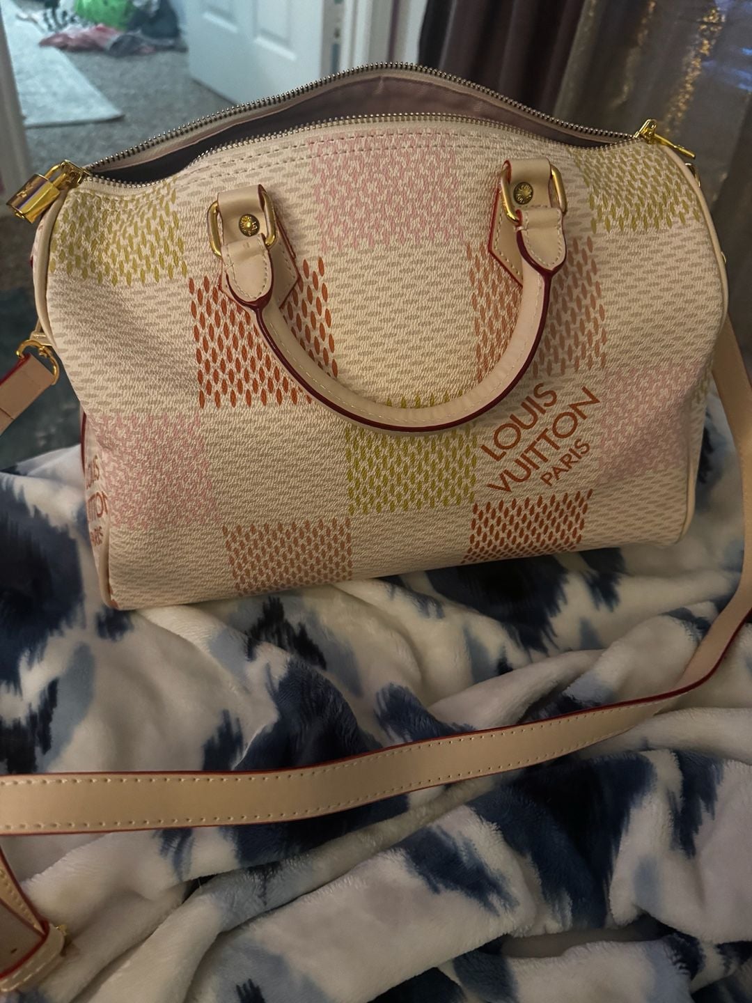 Lv Speedy Bandouliere 30 Size 30 Damierlicious Satchel 2