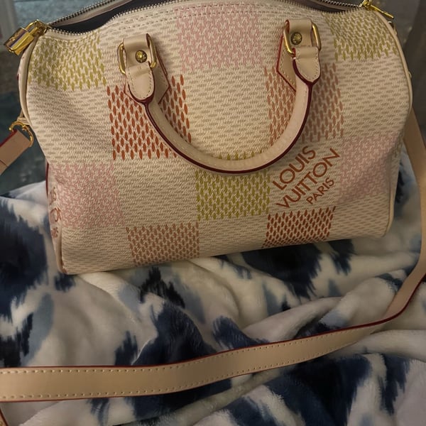Lv Speedy Bandouliere 30 Size 30 Damierlicious Satchel