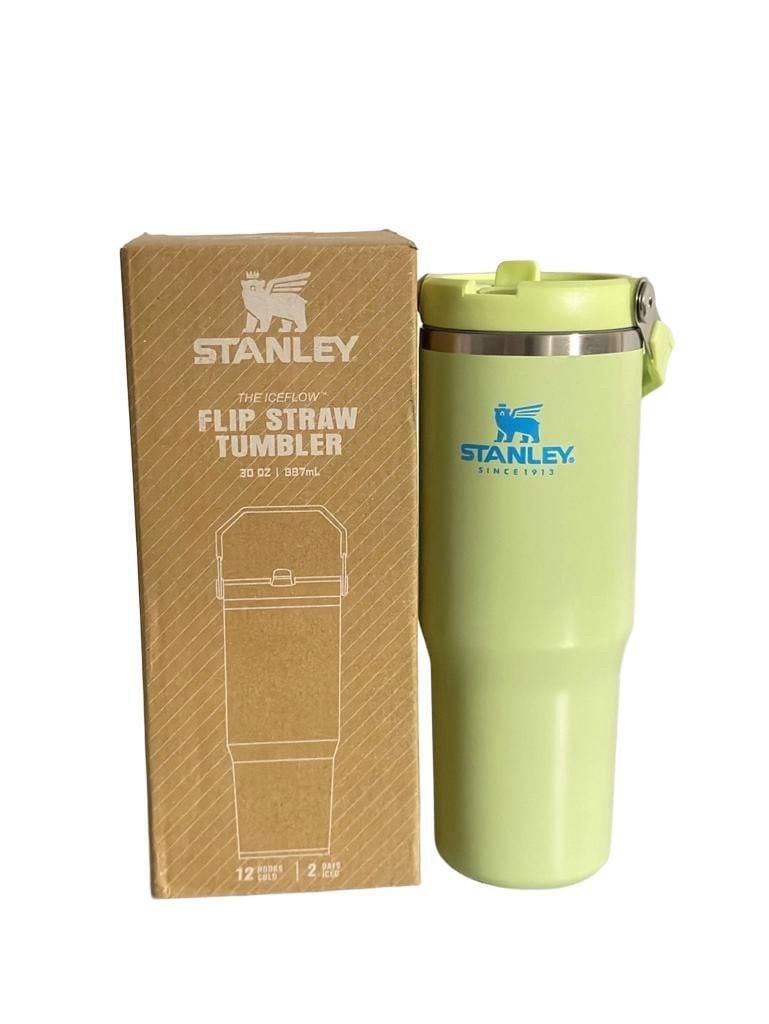 Stanley IceFlow Flip Straw Tumbler 30 OZ Citron 1