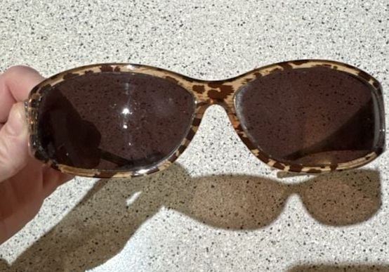 Dolce & Gabbana DG 804S Sunglasses Size 120 Brown Leopard Print 8
