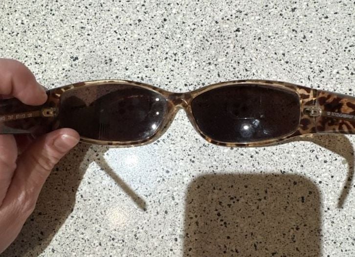 Dolce & Gabbana DG 804S Sunglasses Size 120 Brown Leopard Print 7