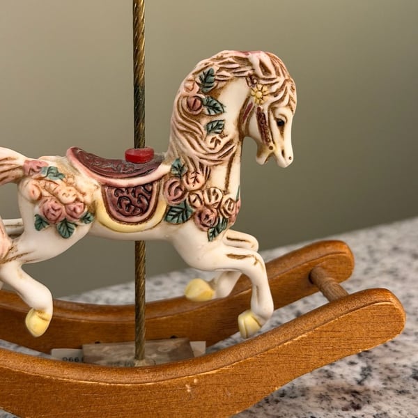 House Of Lloyd Inc 1990 Carousel Rocking Horse