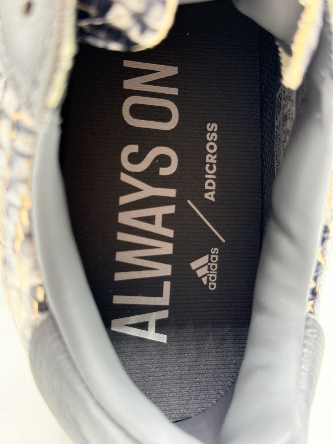 Adidas Adicross Retro Golf Shoes Women’s Size 7 Python Black White Spike-less  9