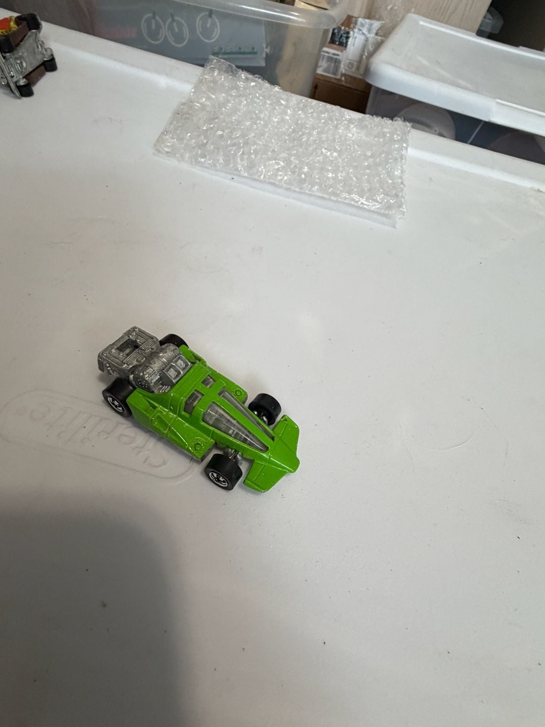 Hot Wheels Turbo Wedge 1979 Green Diecast Toy Car 1