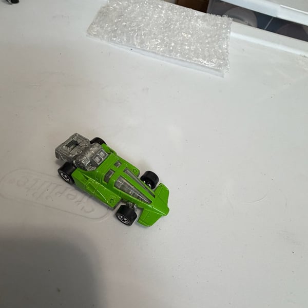 Hot Wheels Turbo Wedge 1979 Green Diecast Toy Car