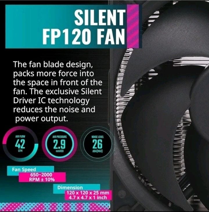 Cooler Master Hyper 212 Black CPU Air Cooler 8
