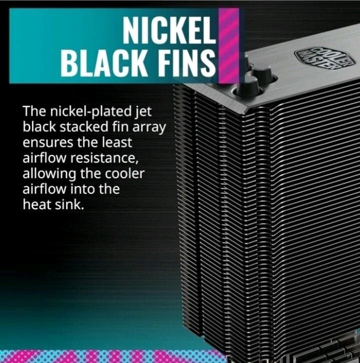 Cooler Master Hyper 212 Black CPU Air Cooler 10