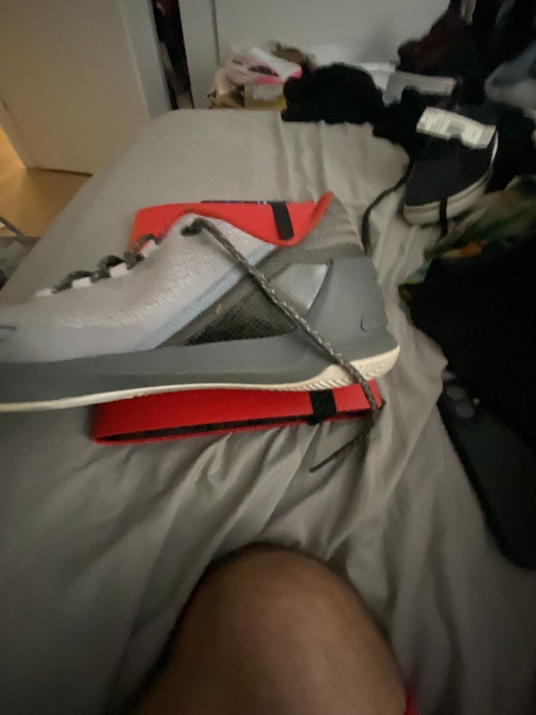Under Armour Curry 3 Low Basketball Shoes Grey Red 1