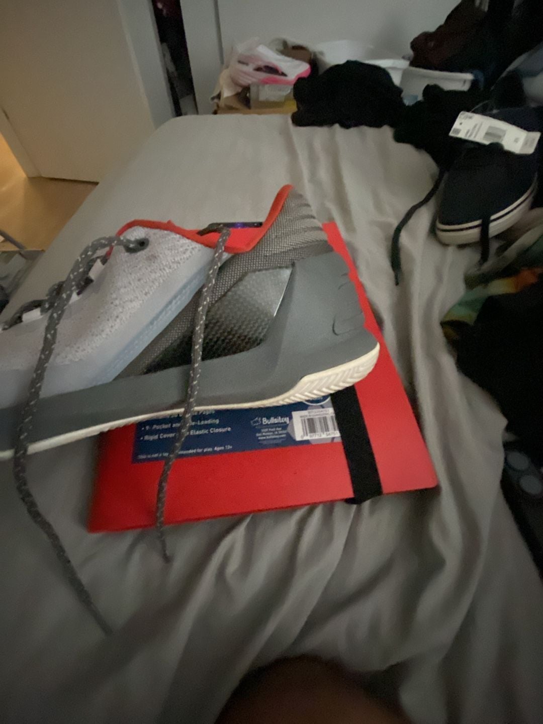Under Armour Curry 3 Low Basketball Shoes Grey Red 8