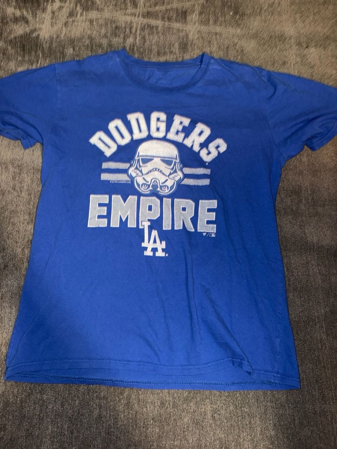 Fanatics Los Angeles Dodgers Youth XL Star Wars T-Shirt Blue 4
