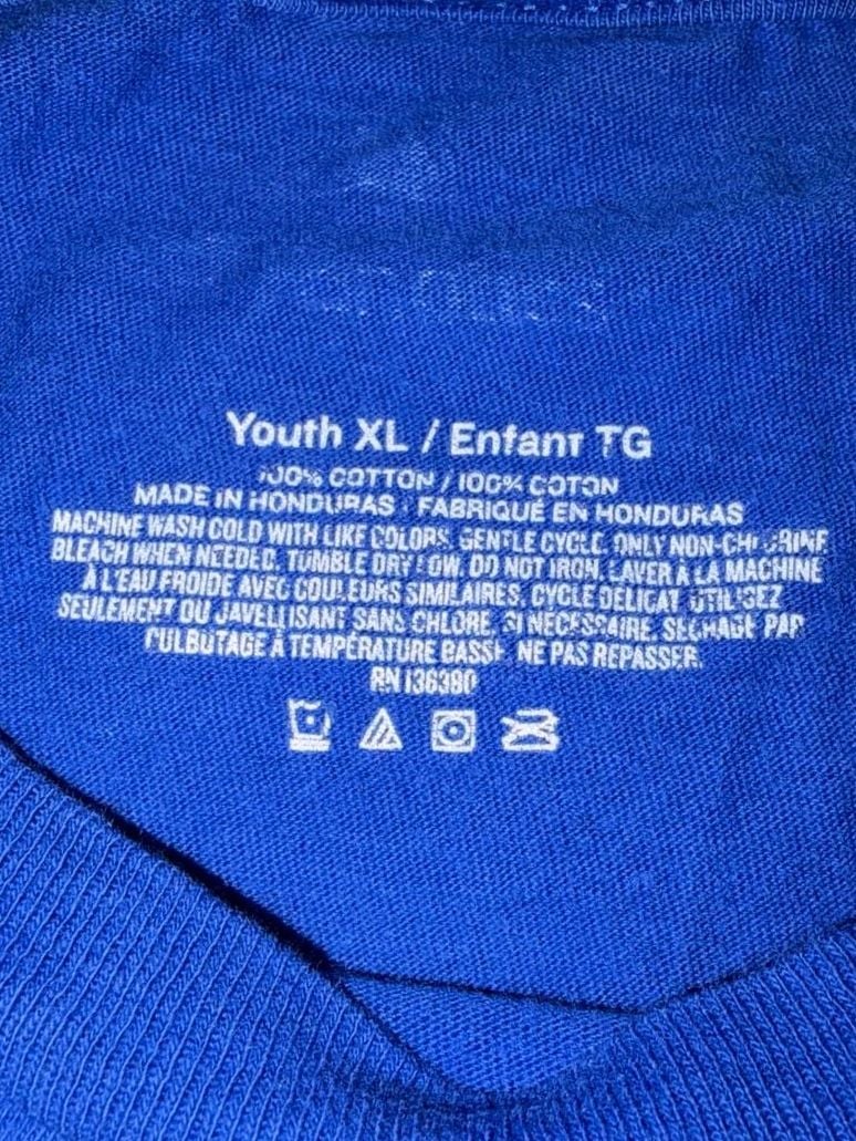 Fanatics Los Angeles Dodgers Youth XL Star Wars T-Shirt Blue 3