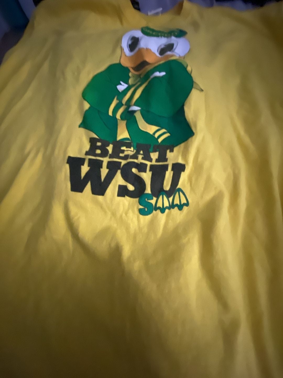 Fruit of the Loom Oregon Ducks Beat WSU T-Shirt 3