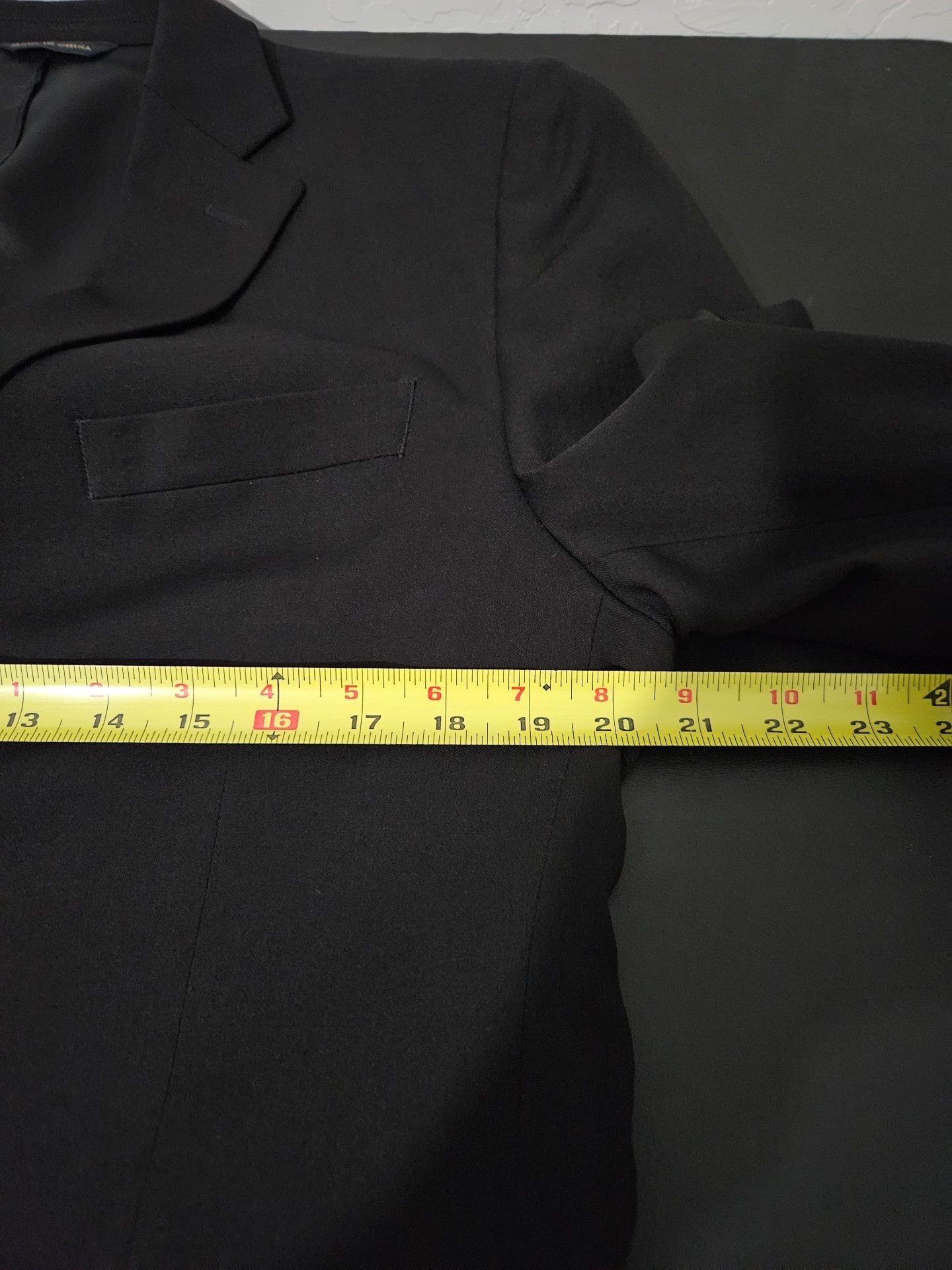 Banana Republic Modern Fit Suit Jacket Vest Set 38S Black 3-piece pants 29x30 15