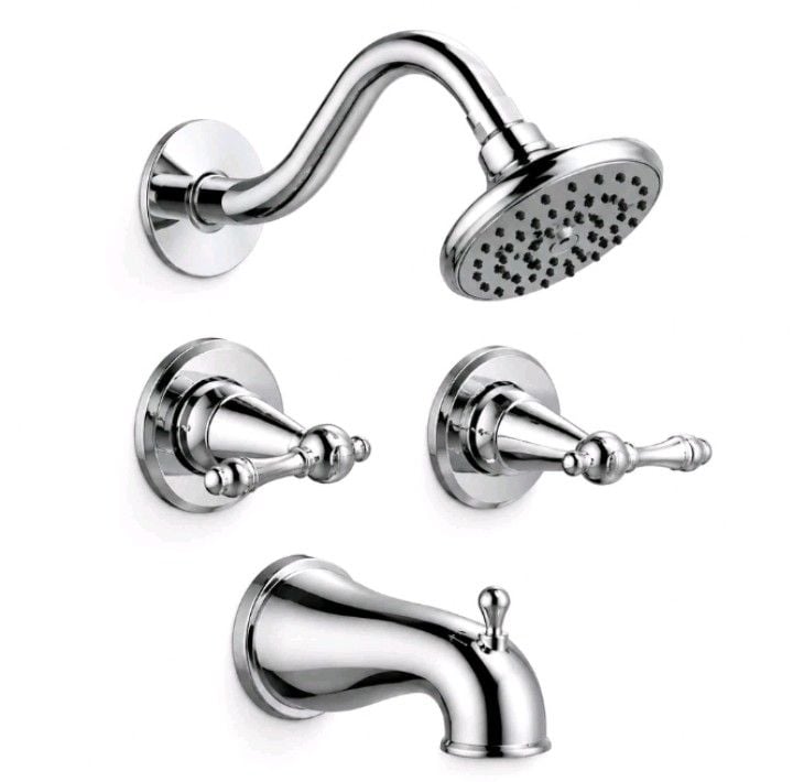 Kohler Bancroft Bath and Shower Trim Set Polished Chrome 1