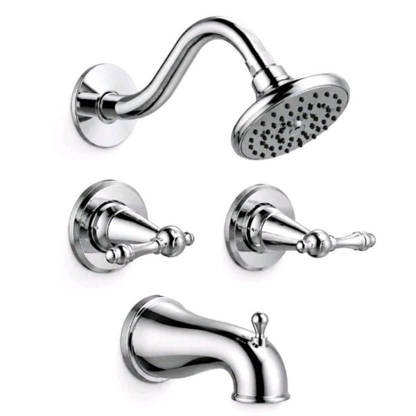 Kohler Bancroft Bath and Shower Trim Set Polished Chrome
