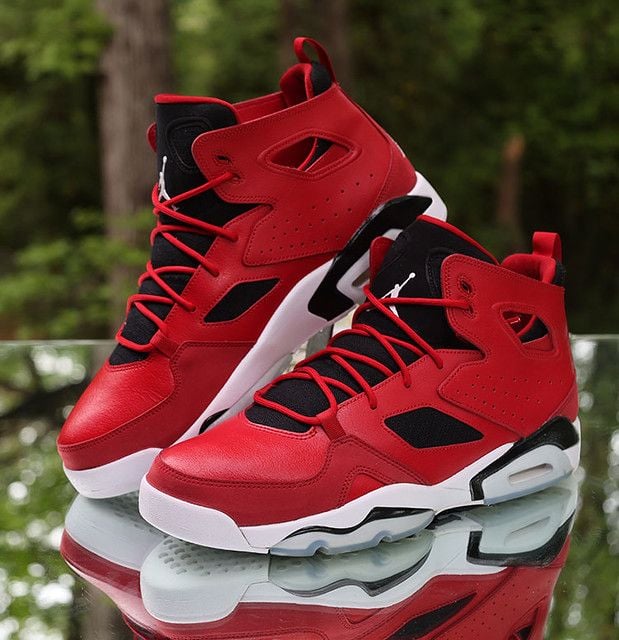 Jordan Flight Club '91 Size 13 Gym Red White Black 555475-600 Brand New!! 9