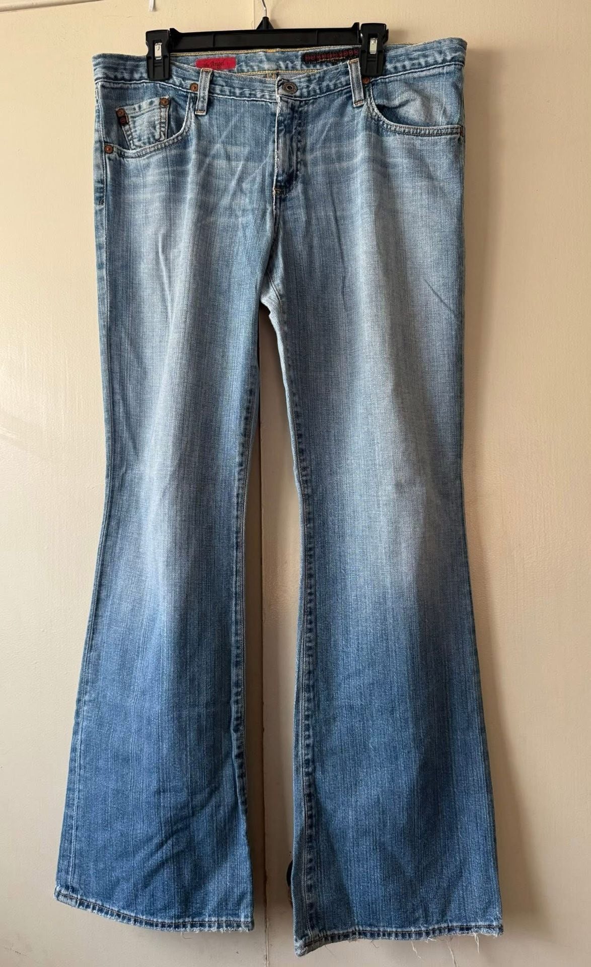 AG Adriano Goldschmied Light Wash Flare Jeans Size 32 Regular
2