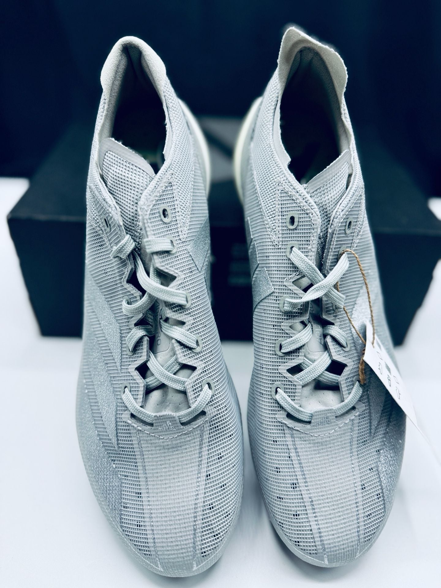 Adidas Adizero Electric Size 11 Silver Metallic Football Cleats IE4386 New!! 9