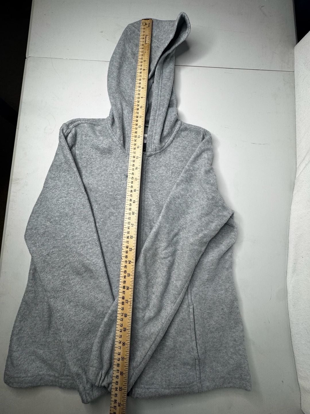 Magellan Outdoors Fleece Full Zip Hoodie Size XL Gray 3