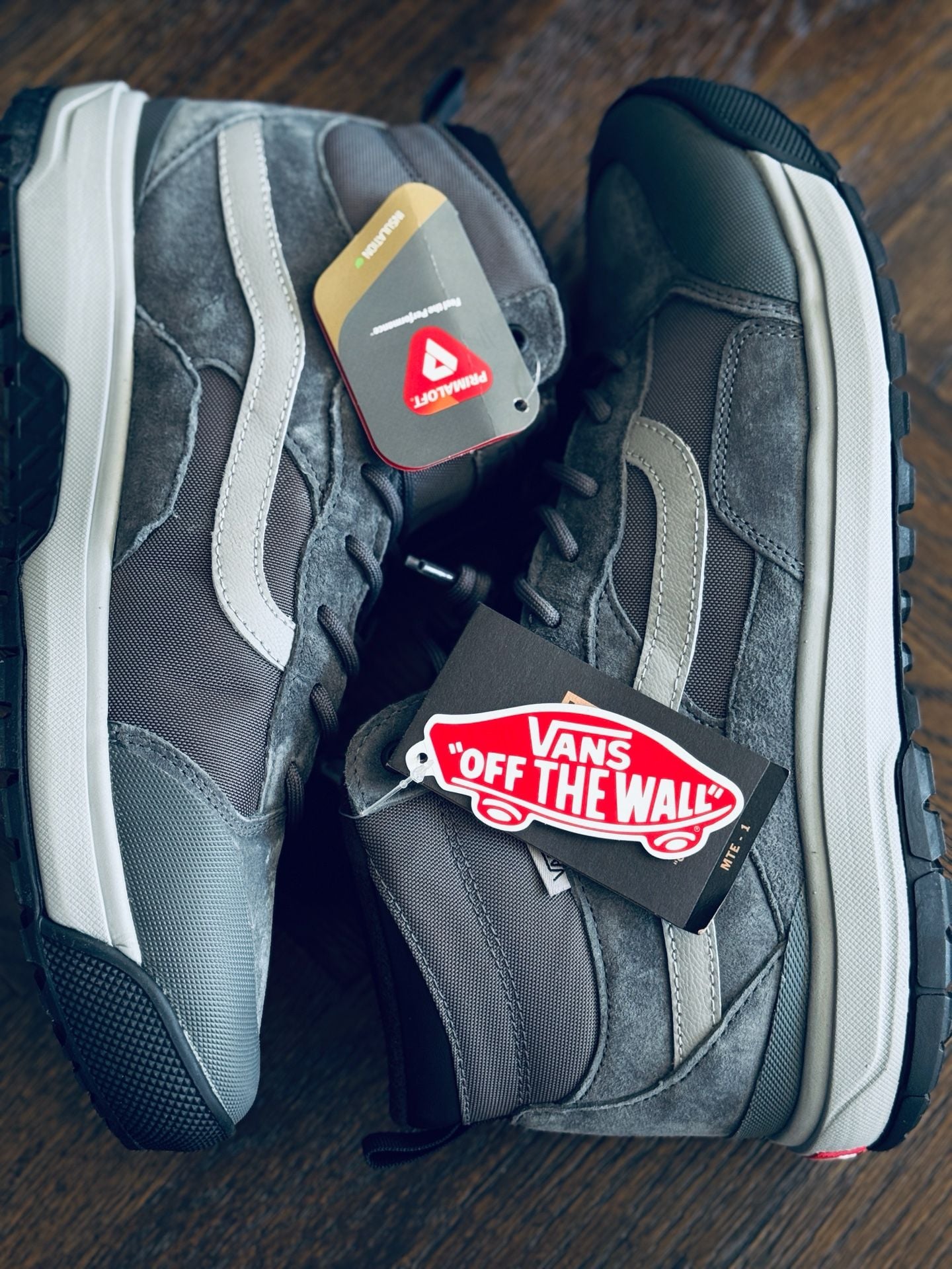 Vans UltraRange EXO Hi MTE-1 Size 13 Pewter Gray Black Boots New with tags !! 9
