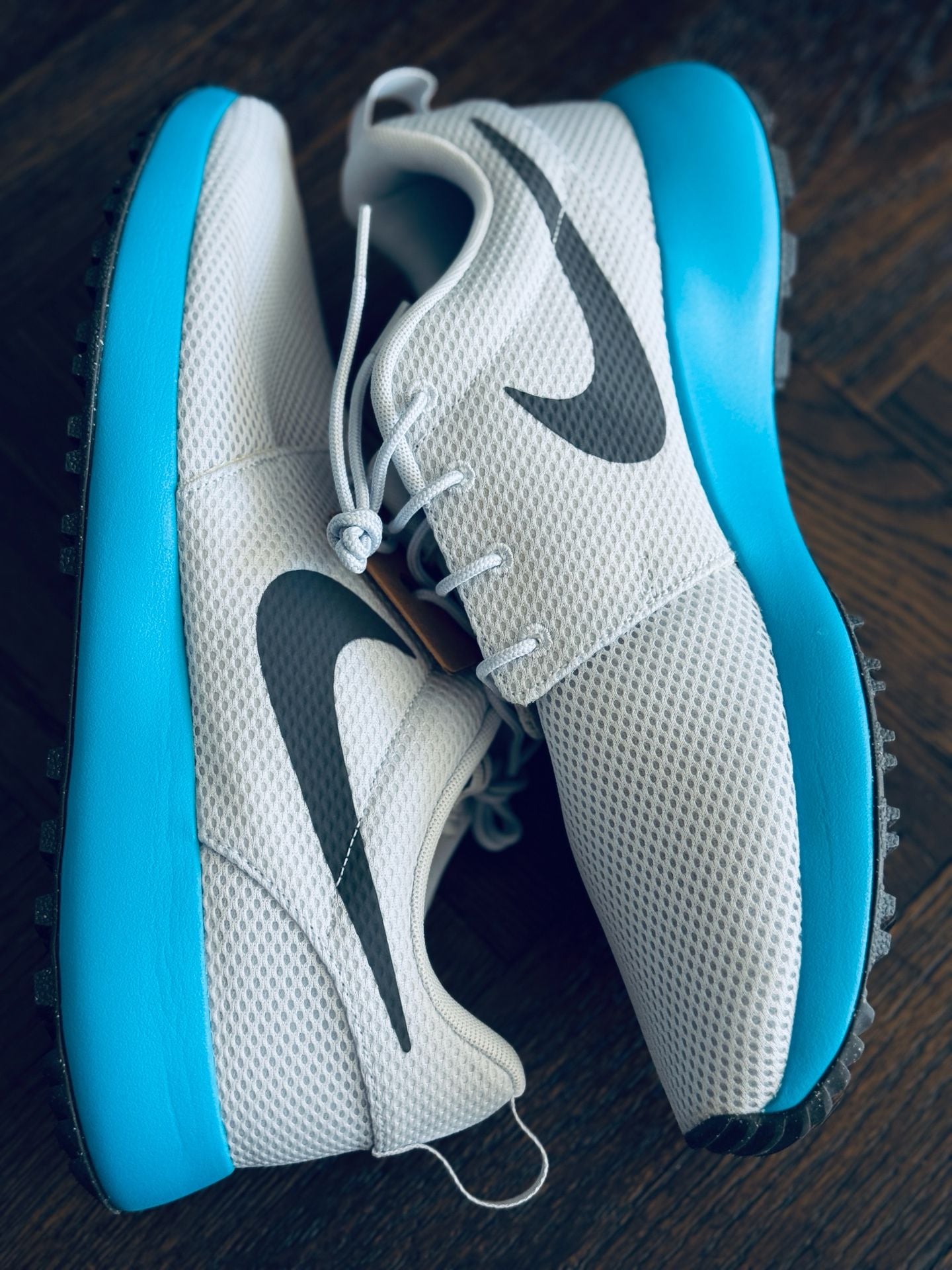 Nike Roshe Golf Next Nature Size 12 Grey Blue Lightning DV1202-004 Brand New! 8