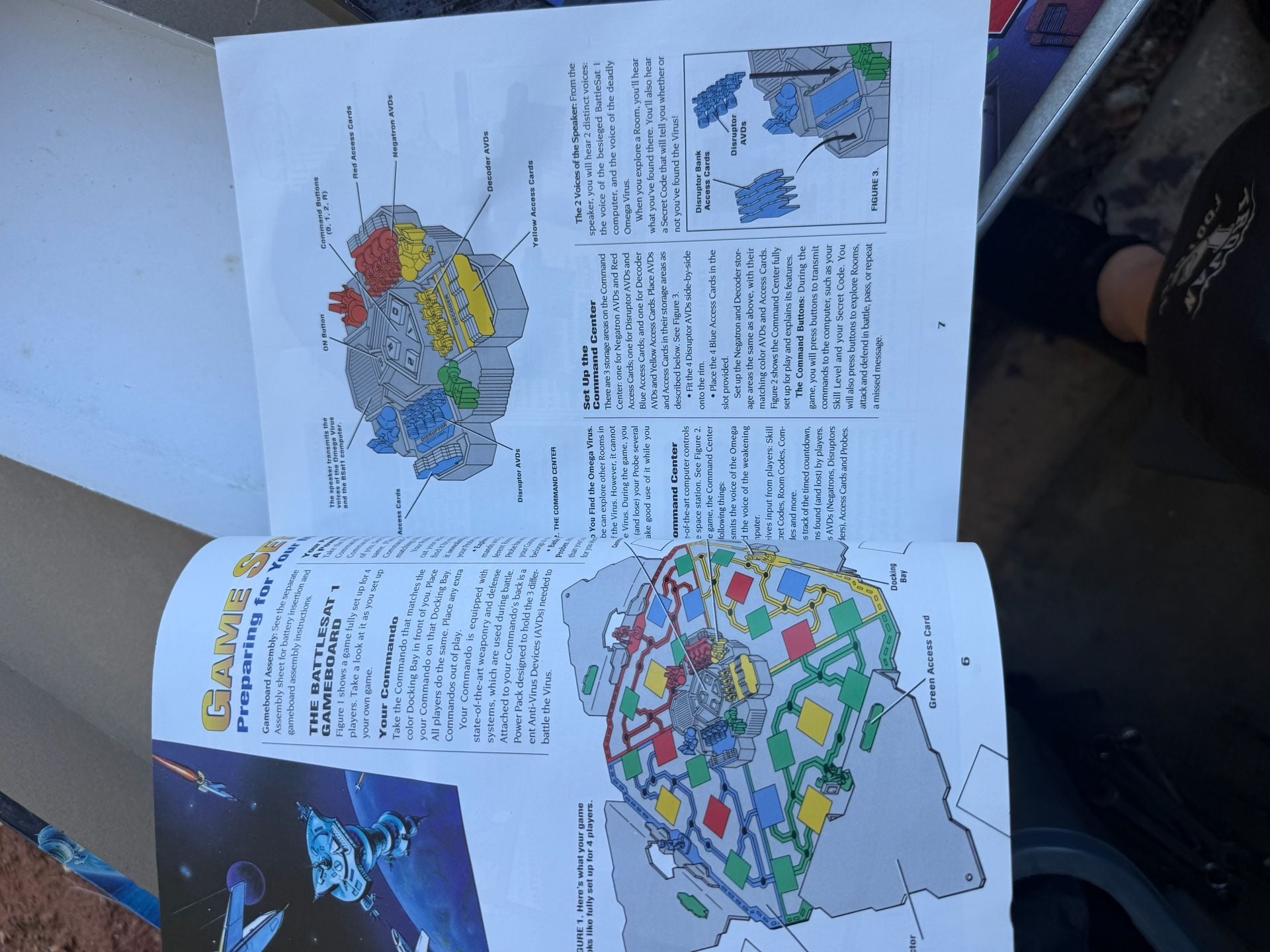 Milton Bradley The Omega Virus Talking Electronic Game 7