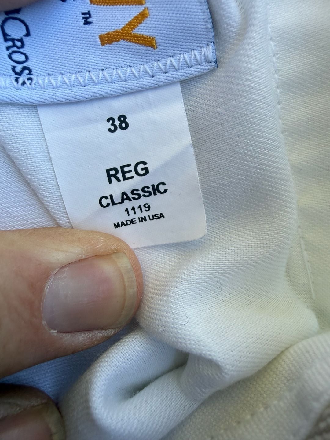 US Navy Uniform Size 46R White Dress Shirt Pants Flying Cross NEX 11