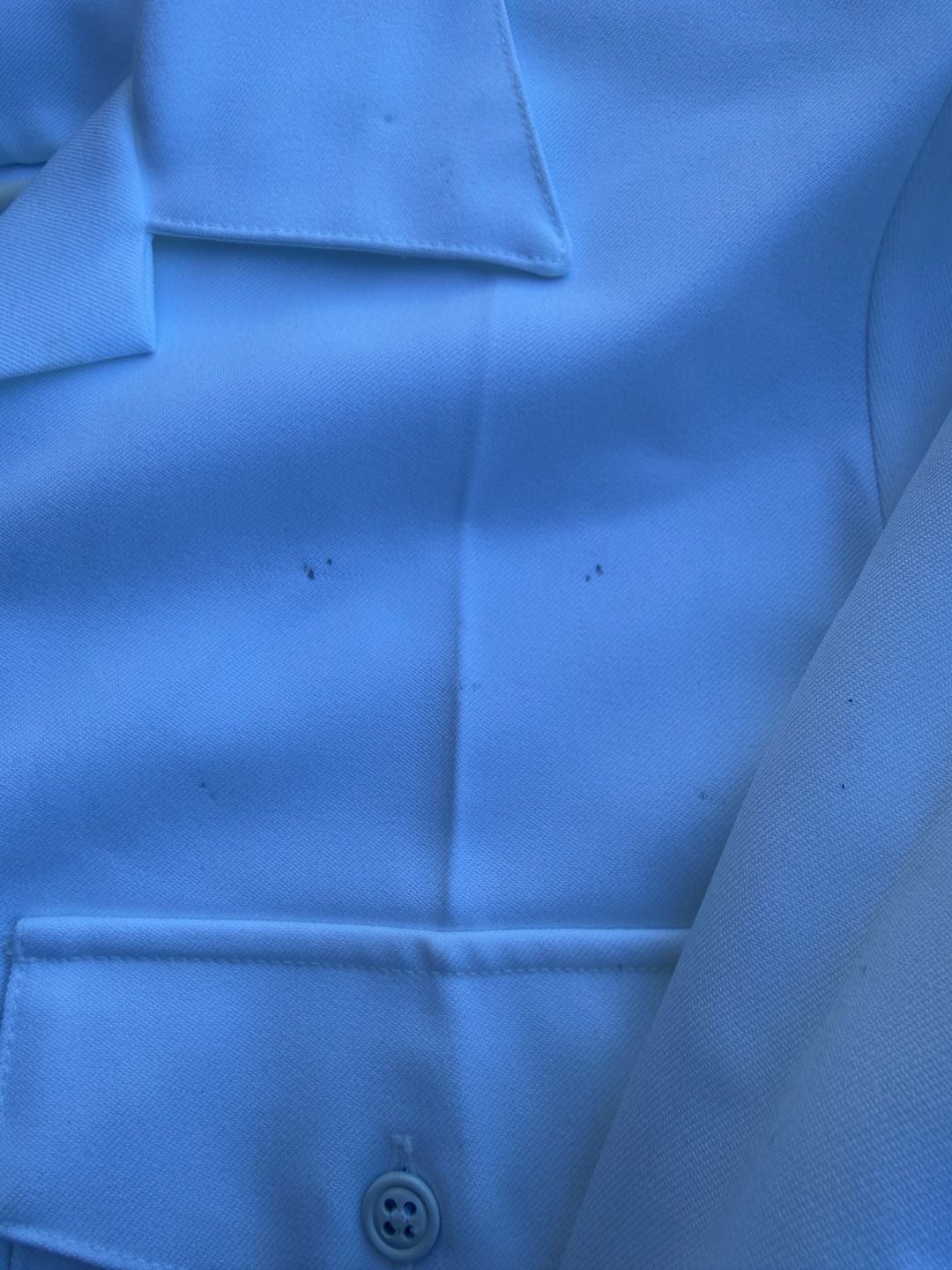 US Navy Uniform Size 46R White Dress Shirt Pants Flying Cross NEX 13