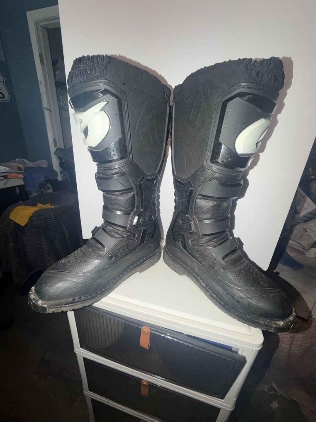 O'Neal Rider Motocross Boots Size US 7 / EU 39 Black 11