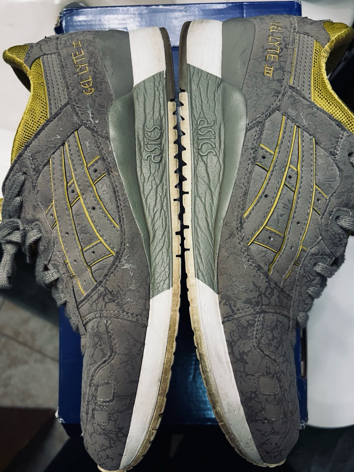Asics Gel-Lyte III Size 13 Moonrock Grey Sneakers H6U2Y 7