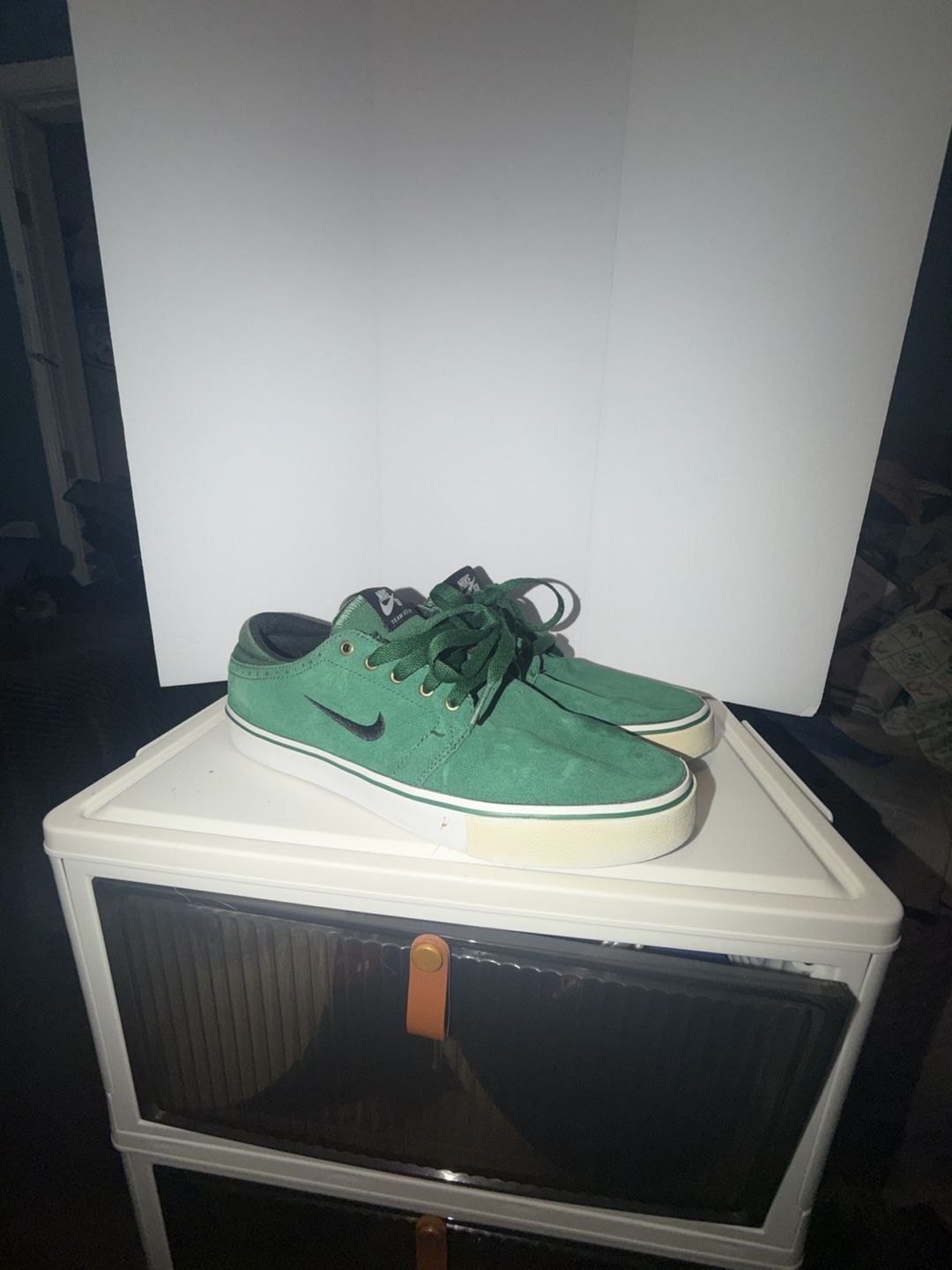 Nike SB Team Edition Size 9 Gorge Green Black White 2