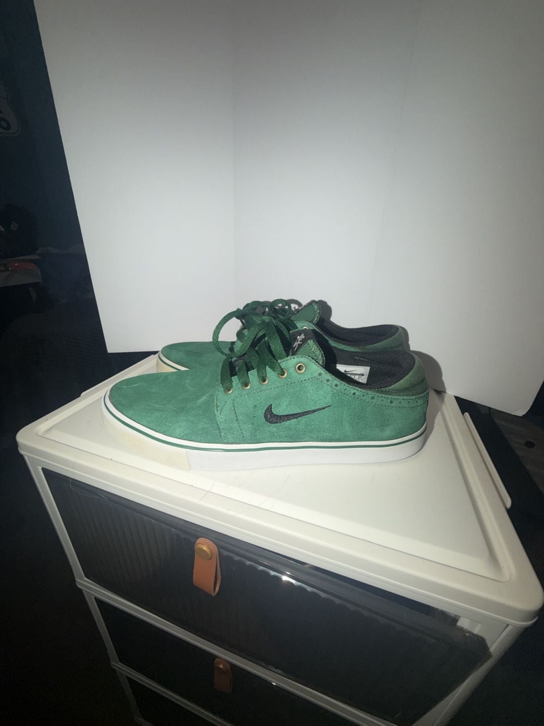 Nike SB Team Edition Size 9 Gorge Green Black White 4