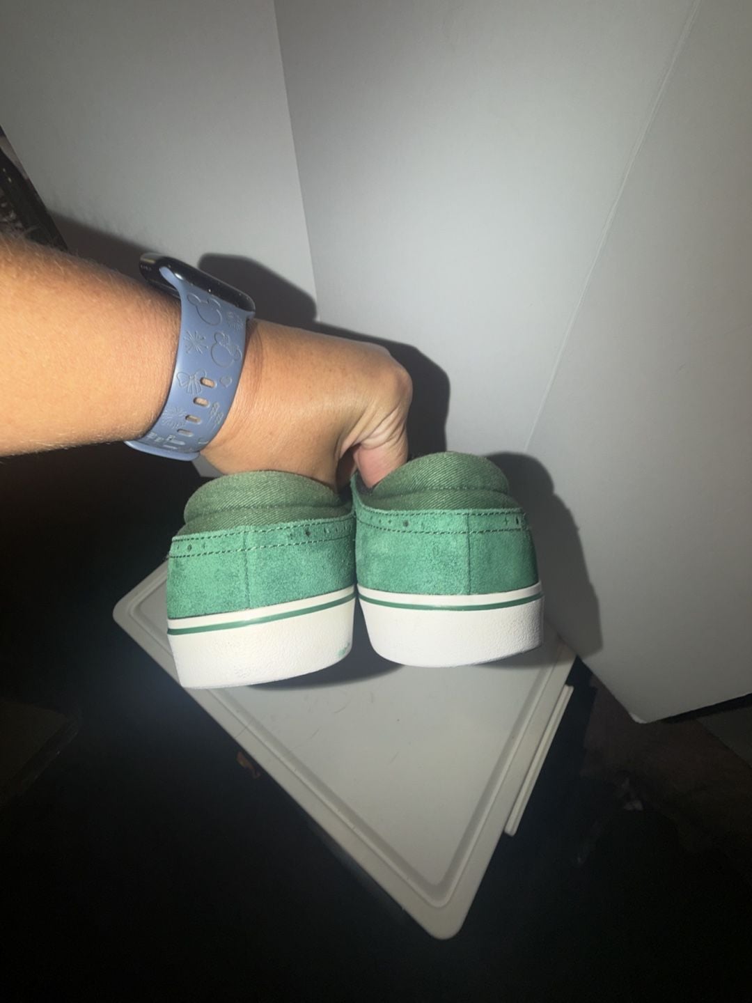 Nike SB Team Edition Size 9 Gorge Green Black White 5